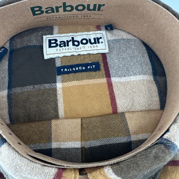 Barbour Men's Valley Tailored Checked Shirt Size XXL - Picture 7 of 10